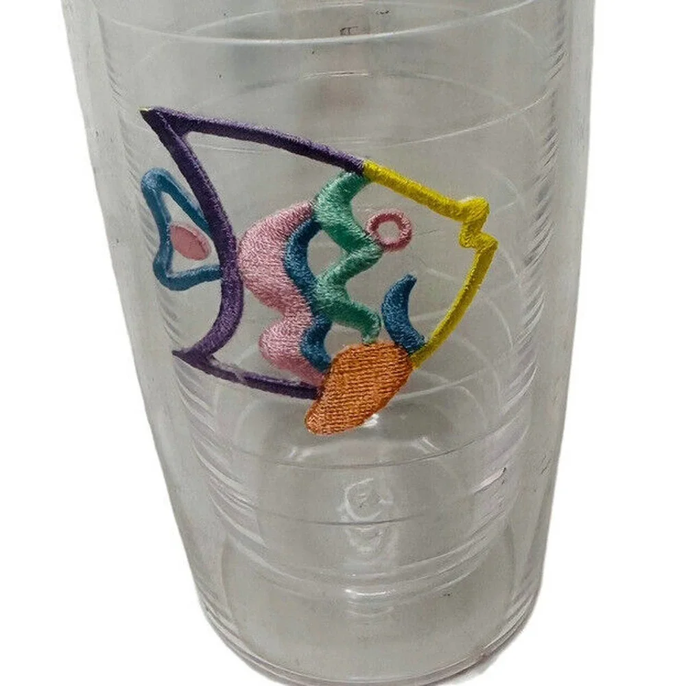 Tervis Tumbler Cups Insulated Tropical‎ Fish Seahorse 16 oz NO LIDS - LOT of 3